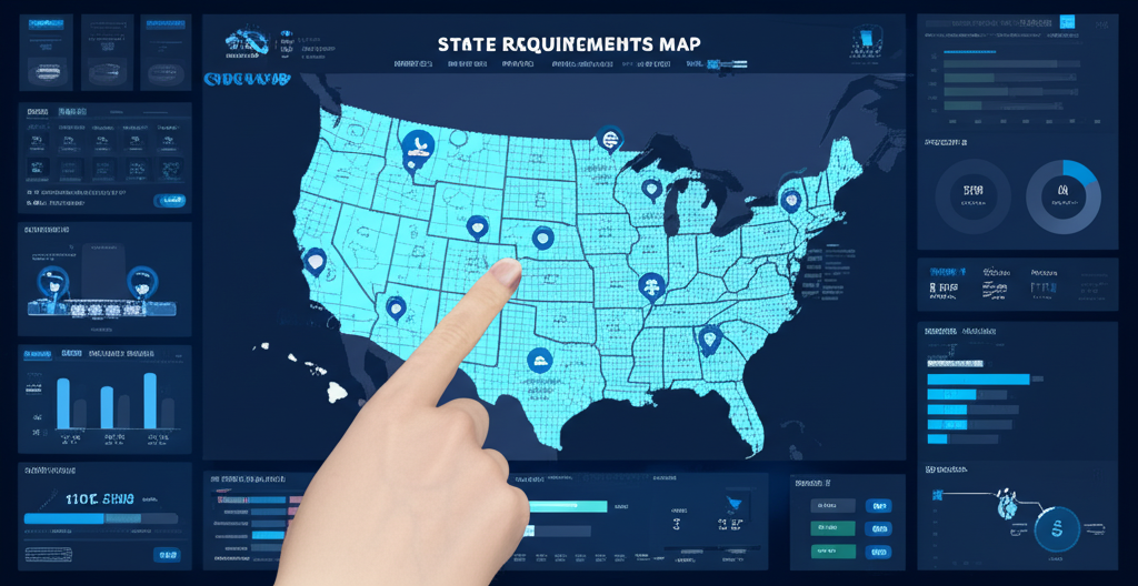 State requirements map